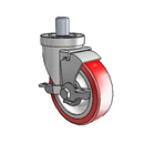 4-36-213RTF STEM8 VL Jarvis Swivel Caster