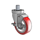 4-36-213RTF STEM8 VL GS Jarvis Swivel Caster