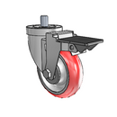 4-36-213RTR STEM1 PL GS Jarvis Swivel Caster