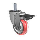 4-36-213RTR STEM3 PL GS Jarvis Swivel Caster