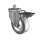 4-36-314GF STEM1 PL Jarvis Swivel Caster