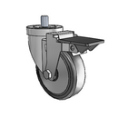4-36-452 STEM1 PL GS Jarvis Swivel Caster