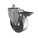 4-36-521HT STEM1 PL Jarvis Swivel Caster