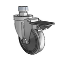 4-38-106 STEM3 PL Jarvis Swivel Caster