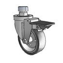 4-38-113 STEM3 PL Jarvis Swivel Caster
