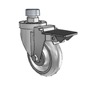 4-38-213GD STEM3 PL Jarvis Swivel Caster