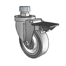 4-38-213GF STEM3 PL GS Jarvis Swivel Caster