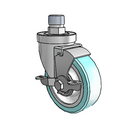 4-38-213MF STEM2 VL Jarvis Swivel Caster