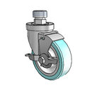 4-38-213MF STEM3 VL Jarvis Swivel Caster
