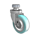 4-38-213MF STEM4 GS Jarvis Swivel Caster