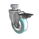 4-38-213MF STEM4 PL Jarvis Swivel Caster