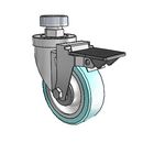 4-38-213MF STEM4 PL GS Jarvis Swivel Caster