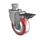 4-38-213RTF STEM3 PL GS Jarvis Swivel Caster