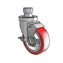 4-38-213RTF STEM3 VL GS Jarvis Swivel Caster