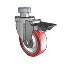 4-38-213RTF STEM4 PL Jarvis Swivel Caster