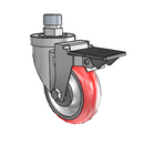 4-38-213RTR STEM2 PL Jarvis Swivel Caster