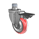 4-38-213RTR STEM2 PL GS Jarvis Swivel Caster