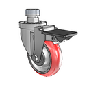 4-38-213RTR STEM3 PL Jarvis Swivel Caster
