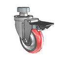 4-38-213RTR STEM4 PL Jarvis Swivel Caster
