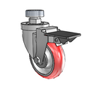 4-38-213RTR STEM4 PL GS Jarvis Swivel Caster