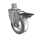 4-38-314GF STEM2 PL Jarvis Swivel Caster