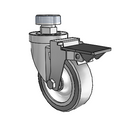 4-38-314GF STEM4 PL Jarvis Swivel Caster