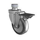 4-38-452 STEM3 PL Jarvis Swivel Caster