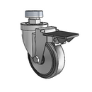 4-38-452 STEM4 PL Jarvis Swivel Caster