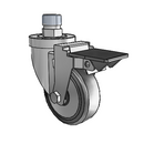 4-38-462 STEM2 PL Jarvis Swivel Caster