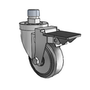 4-38-462 STEM2 PL GS Jarvis Swivel Caster