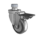 4-38-462 STEM3 PL GS Jarvis Swivel Caster