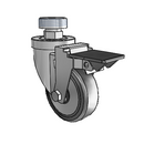 4-38-462 STEM4 PL Jarvis Swivel Caster
