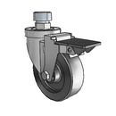 4-38-513 STEM3 PL Jarvis Swivel Caster