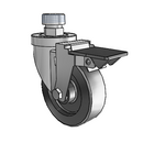 4-38-513 STEM3 PL GS Jarvis Swivel Caster