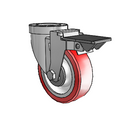 4-3S-213RTF PL Jarvis Swivel Caster