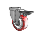 4-3S-213RTF PL GS Jarvis Swivel Caster