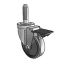 4-40-105 9 PL GS Jarvis Swivel Caster