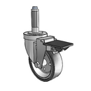 4-40-113 9 PL Jarvis Swivel Caster