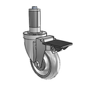 4-40-213GD 17B PL Jarvis Swivel Caster