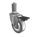 4-40-213GF 17B PL Jarvis Swivel Caster