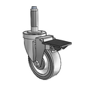 4-40-213GF 9 PL Jarvis Swivel Caster