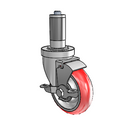 4-40-213RTR 17B VL Jarvis Swivel Caster