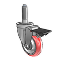 4-40-213RTR 9 PL Jarvis Swivel Caster
