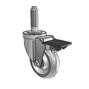 4-40-314GD 9 PL Jarvis Swivel Caster
