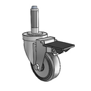 4-40-462 9 PL Jarvis Swivel Caster