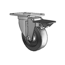 4-S30-513 PLT3 PL Jarvis Swivel Caster