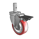 4-S32-213RTF PL GS Jarvis Swivel Caster