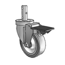 4-S32-314GF PL Jarvis Swivel Caster