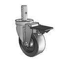 4-S32-521HT PL Jarvis Swivel Caster