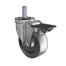 4-S36-521HT PL Jarvis Swivel Caster